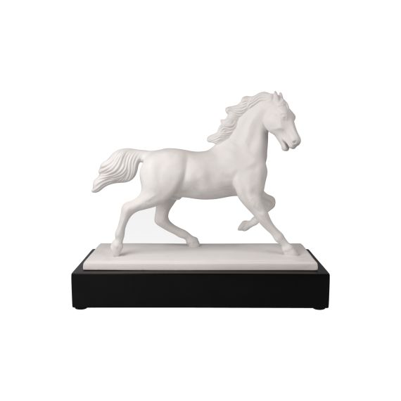 Produktbild von Pferdefigur L'Art d'Objets Chevaux Studio 8 – Gracieux blanc