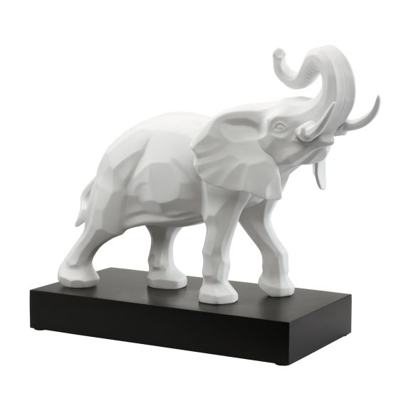 Produktbild von Elefantenfigur L'Art d'Objets Studio 8 – Elefant blanc