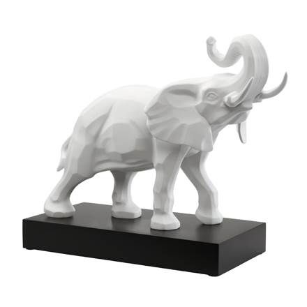 Elefantenfigur L'Art d'Objets Studio 8 – Elefant blanc