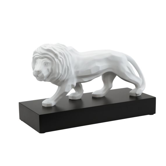 Produktbild von Löwenfigur L'Art d'Objets Studio 8 – Löwe blanc