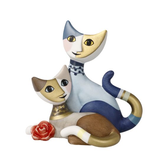 Figur Fioritura d'amore - Rosina Wachtmeister Minikatzen