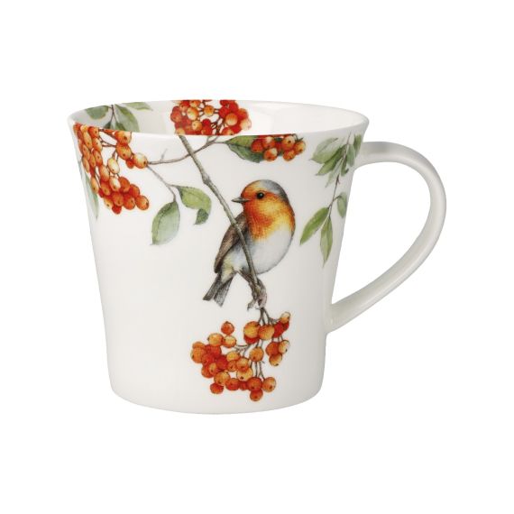Produktbild von Kaffee- / Teetasse Mug Rotkehlchen 0,35l Singvögel