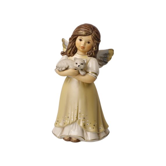 Produktbild von Engelfigur Kuschelzeit - Himmelsboten Weihnachten Champagner