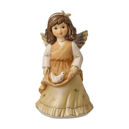Engelfigur Friedensengel - Himmelsboten Weihnachten Champagner
