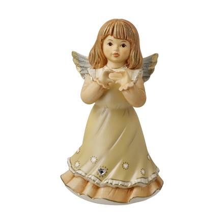 Engelfigur Du bist mein Schatz Champagner - Himmelsboten Weihnachten