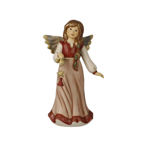 Produktbild von Engelfigur Funkelndes Weihnachtssternchen Bordeaux - Himmelsboten Weihnachten