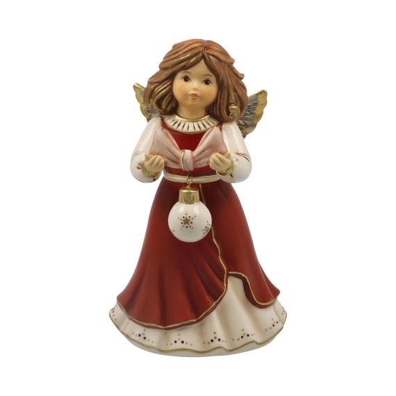 Produktbild von Engelfigur Meine schönste Weihnachtskugel - Bordeaux Himmelsboten Weihnachten
