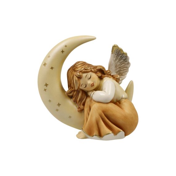 Engelfigur Kleine Traumreise - Champagner Himmelsboten Weihnachten