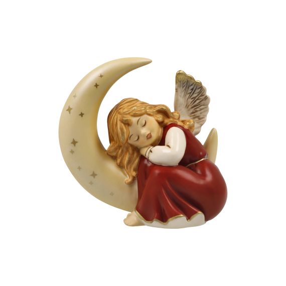 Engelfigur Kleine Traumreise - Bordeaux Himmelsboten Weihnachten