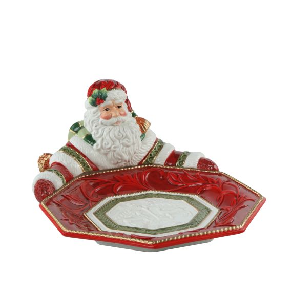 Produktbild von Schale Santa präsentiert 36,5 cm - Fitz & Floyd XMAS
