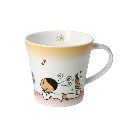 Coffee-/Tea Mug - Wundervoll Der kleine Yogi Wohnaccessoires