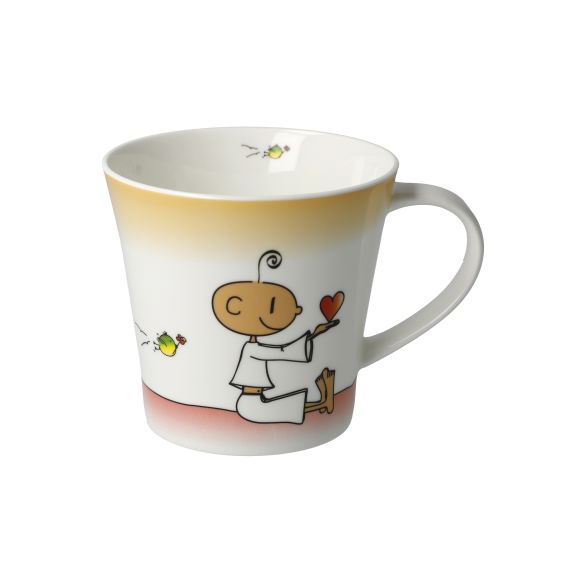 Produktbild von Coffee-/Tea Mug - Du bist mein Lieblingsmensch Der kleine Yogi Wohnaccessoires