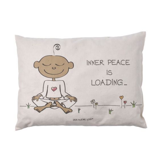 Produktbild von Bio-Zirbenkissen - Inner Peace is Loading Der kleine Yogi® 