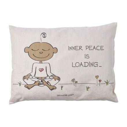 Bio-Zirbenkissen - Inner Peace is Loading Der kleine Yogi®