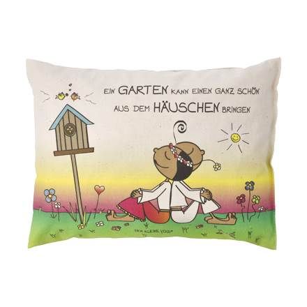 Bio-Zirbenkissen Ein Garten kann einen... Der kleine Yogi