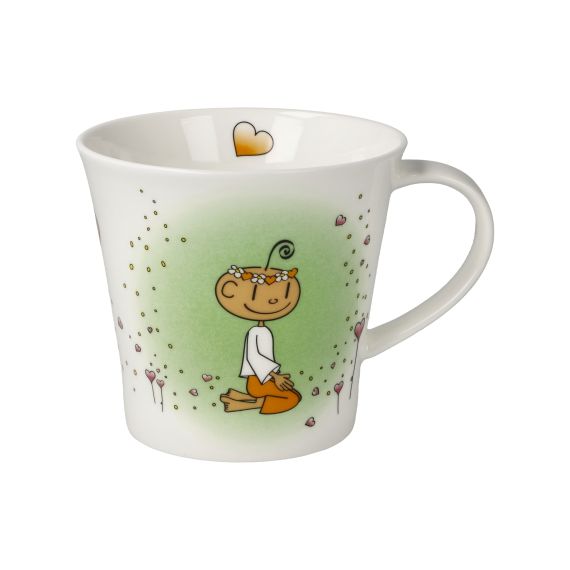 Produktbild von Kaffee- / Teetasse Mug Danke 0,35l Der kleine Yogi