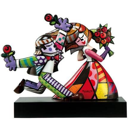 Follow Me - Figur Pop Art Romero Britto
