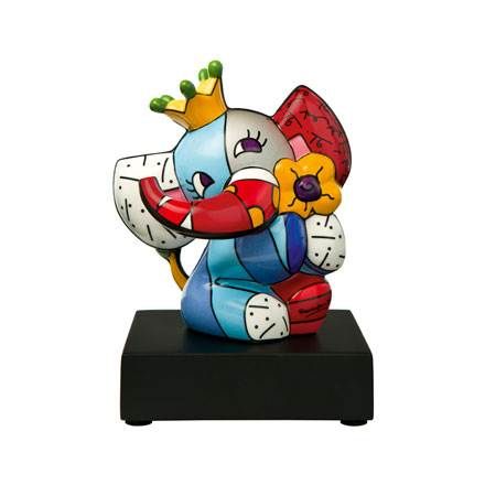 Spring Elephant - Figur Pop Art Romero Britto