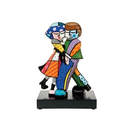 Cheek to Cheek - Figur 23 cm Pop Art Romero Britto