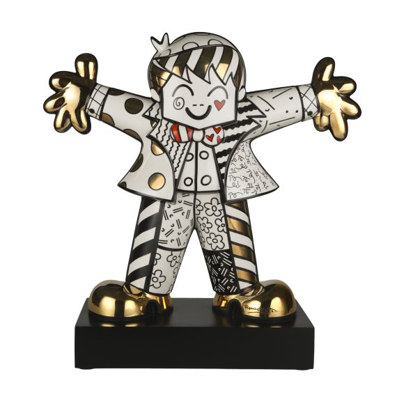 Product image of Figurine Golden Hug Too - Pop Art
