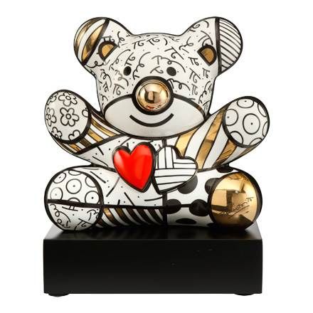 Golden Truly Yours - Figur 30 cm Pop Art Romero Britto