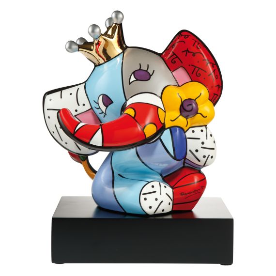 Produktbild von Spring Elephant - Figur 33,5 cm Pop Art Romero Britto