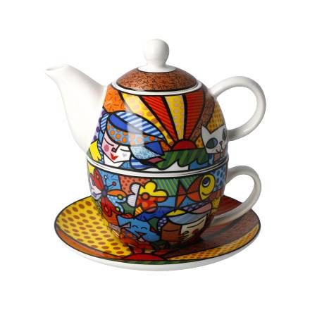 Tea for One Britto Garden - Pop Art