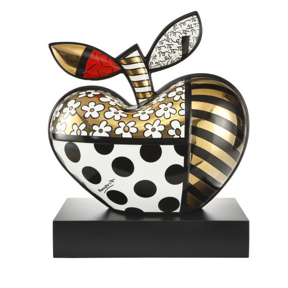 Figur Golden Big Apple Pop Art Romero Britto