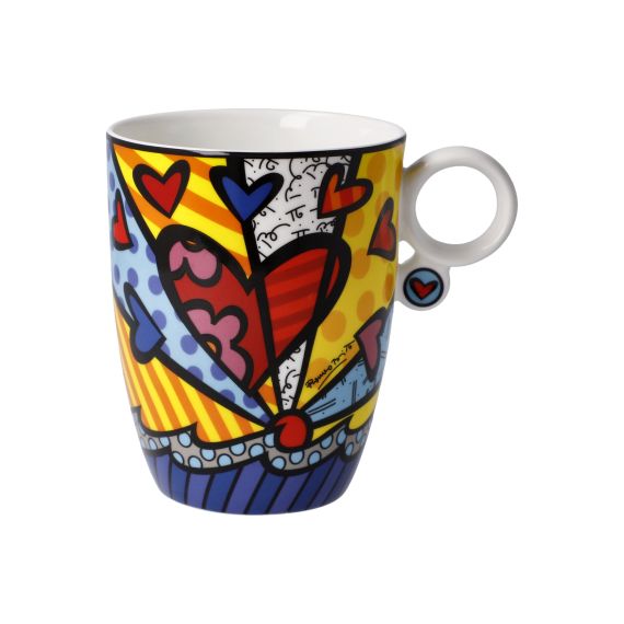 Produktbild von Künstlertasse Romero Britto - A New Day - Pop Art