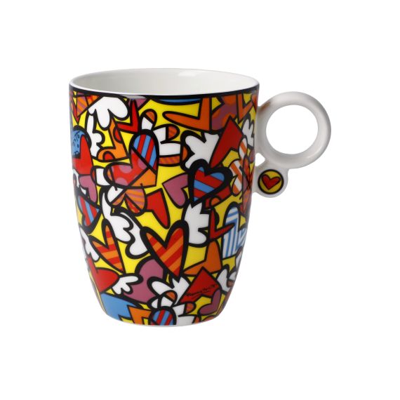 Produktbild von Künstlertasse Romero Britto - All We Need is Love - Pop Art