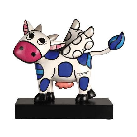 Figur Romero BRITTO Flying Cow 31 cm  - Pop Art
