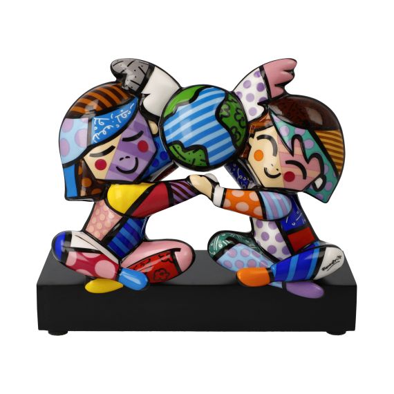 Produktbild von Figur Children of the World Romero Britto - Pop Art