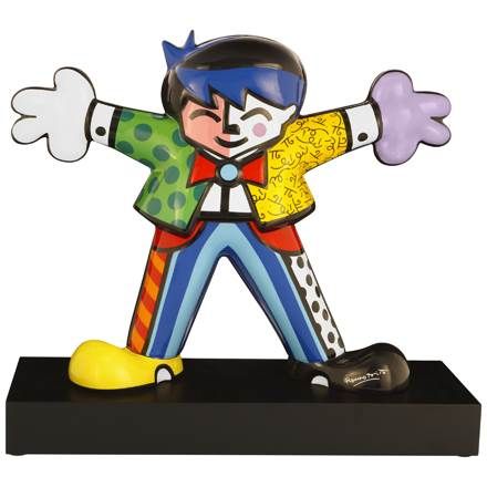 Figur Hug Boy Romero Britto - Pop Art