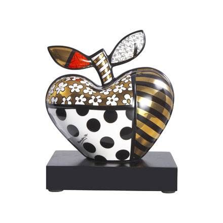 Figur Golden Big Apple Romero Britto - Pop Art