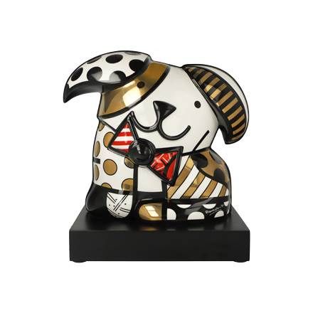 Figur Romero Britto Golden Ginger - Pop Art