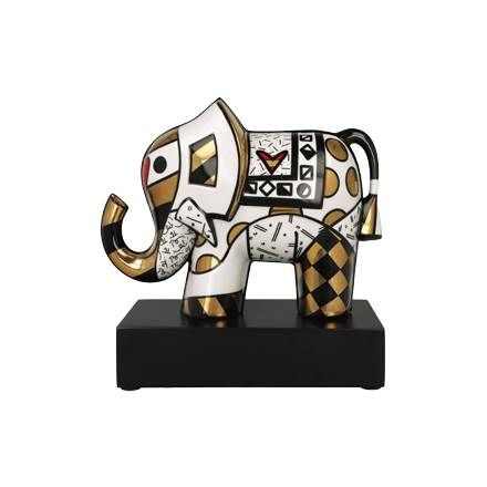 Figur Romero Britto Golden Great India 2 - Pop Art