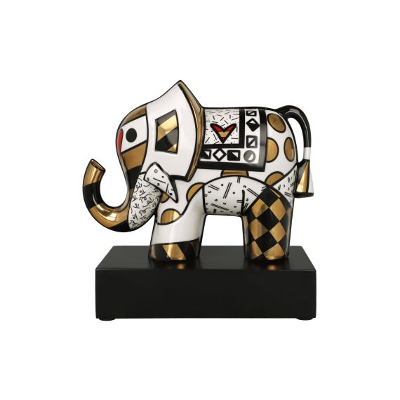Produktbild von Figur Romero Britto Golden Great India 2 - Pop Art