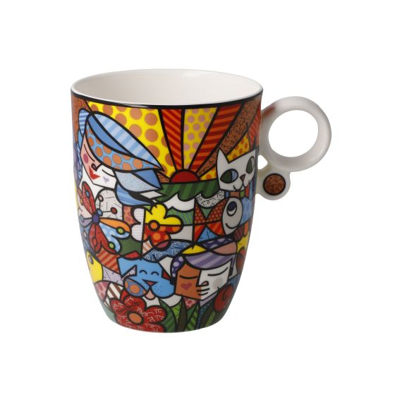 Produktbild von Künstlertasse Romero Britto Garden - Pop Art