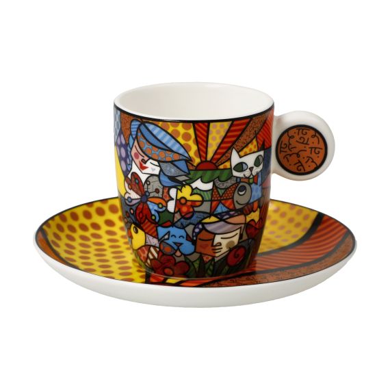 Produktbild von Espressotasse Romero Britto Garden - Pop Art
