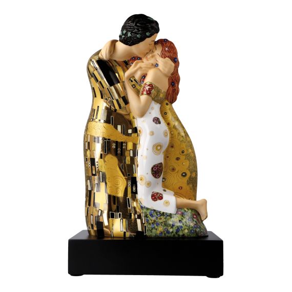 Figur 33 cm - Der Kuss Artis Orbis Gustav Klimt