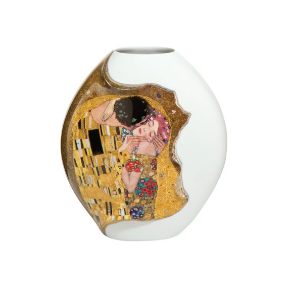 Produktbild von Der Kuss - Vase Porzellan 14 cm Artis Orbis Gustav Klimt