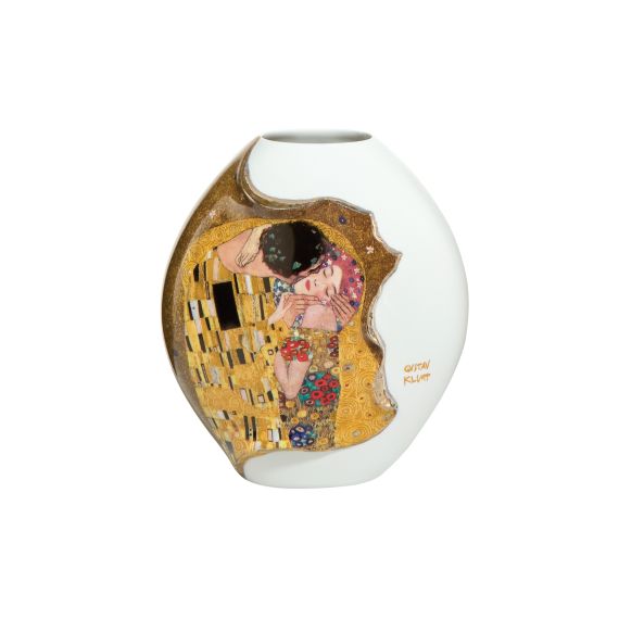 Produktbild von Der Kuss - Vase Porzellan 14 cm Artis Orbis Gustav Klimt