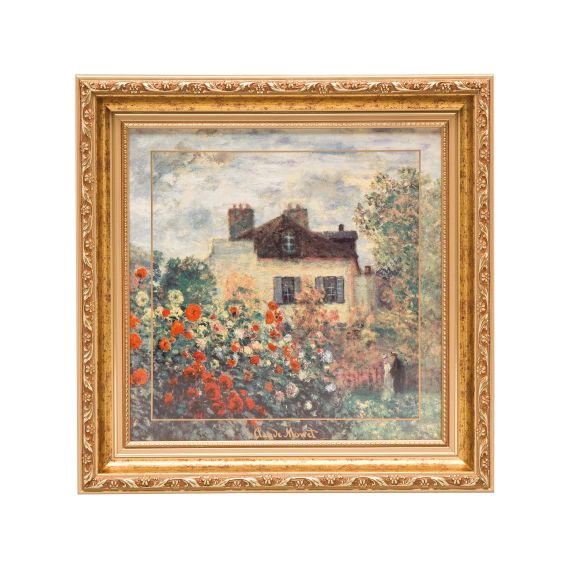 Produktbild von Das Künstlerhaus – Wandbild 31,5 x 31,5 cm limitiert Artis Orbis Claude Monet
