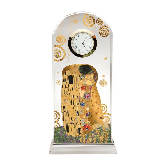 Der Kuss - Tischuhr Artis Orbis Gustav Klimt
