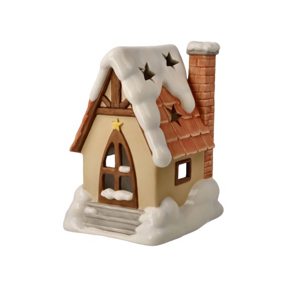 Produktbild von Windlicht Lichterhaus - Winterwald Weihnachten