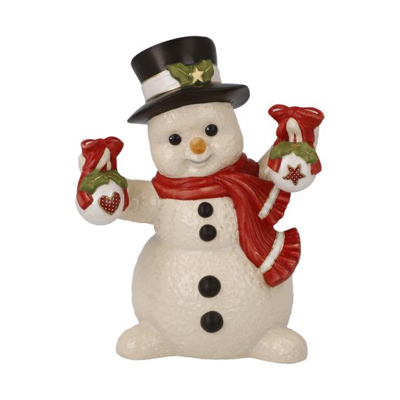 Produktbild von Schneemannfigur Weihnachtlich geschmückt - Schneemänner Weihnachten