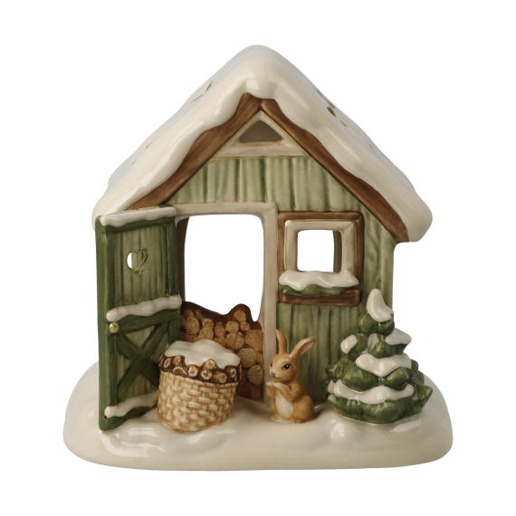 Produktbild von Figur Verschneite Gartenhütte - Winterwald Weihnachten