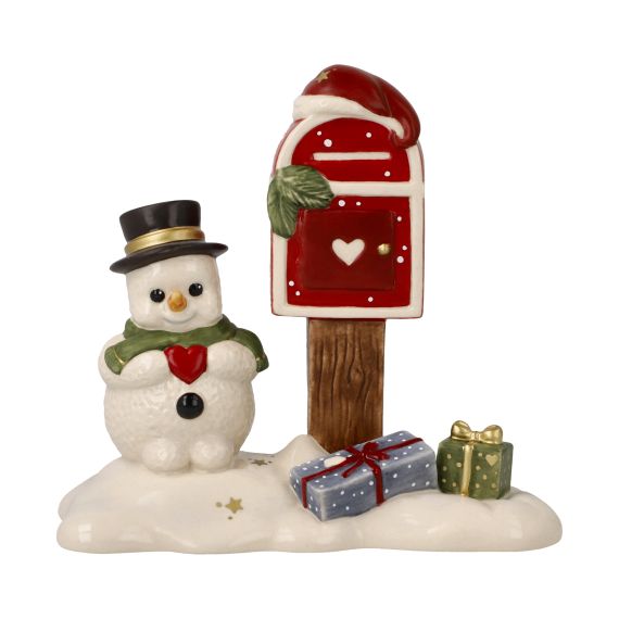 Figur Schneeman Weihnachtsgrüße – Weihnachten