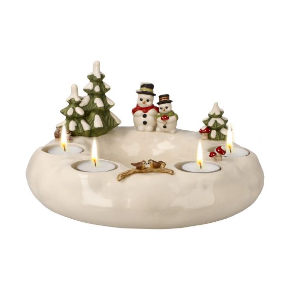 Produktbild von Windlicht Schneemann Winterglück im Advent – Weihnachten