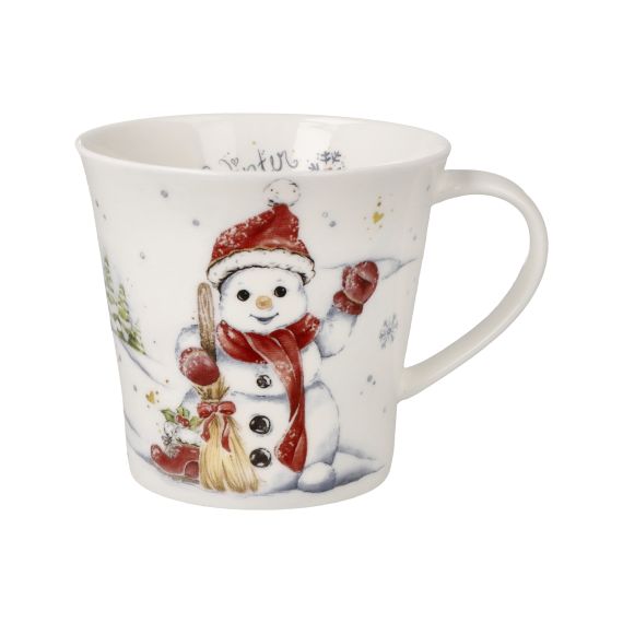 Produktbild von Kaffee- / Teetasse Schneemann Winter Love – Weihnachten